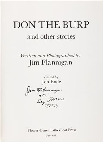JIM FLANNIGAN [RAY DOBBINS] (Dates unknown). Don the Burp and Other Stories.